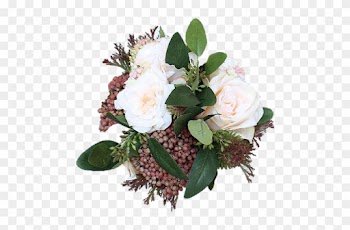 Looking For Peach Wedding Flowers Or Bouquets Get Hassle-free, - Rose, Lilac &amp;thistle Silk Bridal Bouquet In Peach