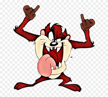 Looney Tunes Taz Png Clipart (#1541368) - PinClipart