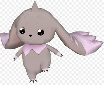 Lopmon, Terriermon, Cherubimon, Cartoon, Pink PNG