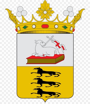 Lorcha/L'Orxa Escudo de Alicante Escutcheon - banderola vector 