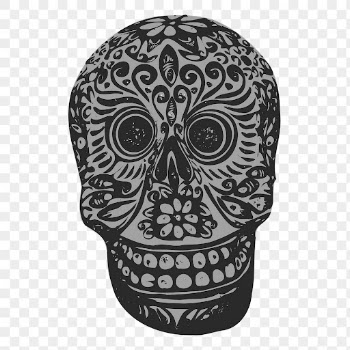 Los Muertos png skull mask | Free PNG Illustration - rawpixel