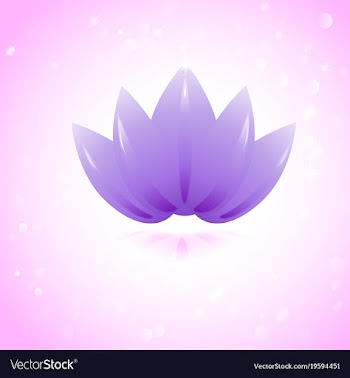 Lotos flower vector image