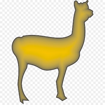 Lotsa Llama Alpaca Clip art Image - silueta flag 