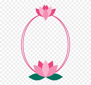 Lotus Flower Clipart 16, - Lotus Frame Png