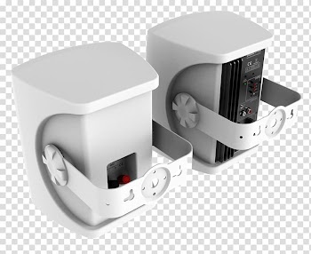 Loudspeaker Powered speakers Vision SP-1800P SP-1800PBT VISION PAIR OF WHITE ACTIVE CEILING SPEAKERS-30w each Audio power amplifier, Discount black Friday transparent background PNG clipart