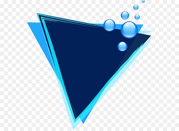 Loughborough Blue - Blue Dream Bubble border triangle 