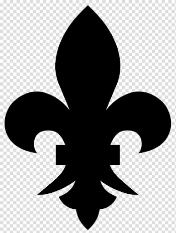 Louisville Fleur-de-lis Decal Red , Fleur De Lis Pumpkin Stencil transparent background PNG clipart