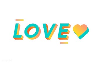 Love 3d colorful | Free stock vector - 66812