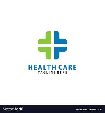 Love and cross plus medical logo icon design vector image