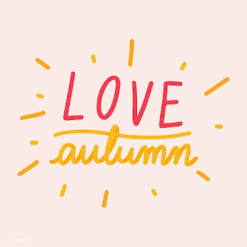 Love autumn and fall illustration | Free stock vector - 472749