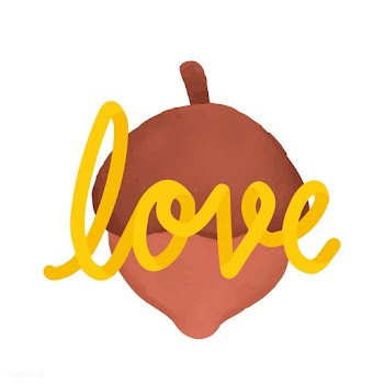 Love autumn season acorn illustration | Free stock vector - 472802