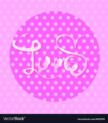Love background and letter love vector image