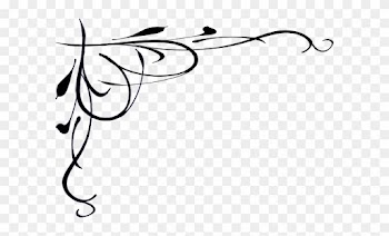 Love Birds Border Clip Art Bird Download Vector Clip - Black And White Border Love