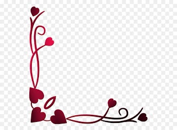 Love Blogger Valentine's Day - Heart Border 