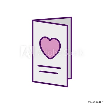 Love card with heart design of Passion romantic valentines day wedding decoration and marriage theme Vector illustration