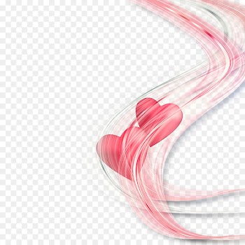 Love - Colorful ribbons vector love 