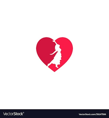 love dancing logo symbol template