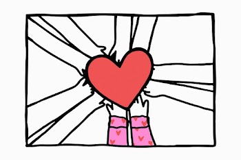 Love doodle vector hands sharing heart | Free stock illustration | High Resolution graphic