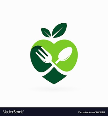 love eat icon logo template