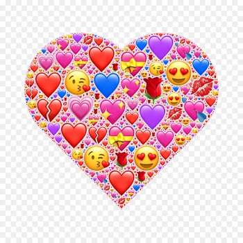 Love Emoji Smiley Scarf Clothing - Emoji 