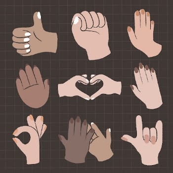 Love equality, hand gestures psd | Free PSD Illustration - rawpixel