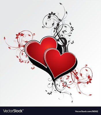 Love flora vector image