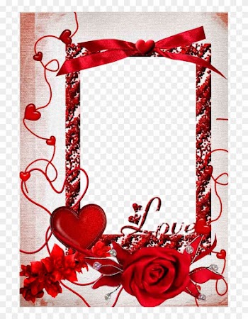 Love Frame Png Hd - Love Photo Frames Hd