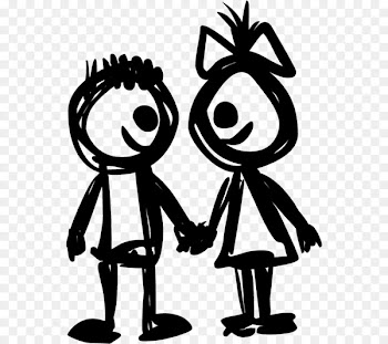 Love Friendship Drawing couple - couple 