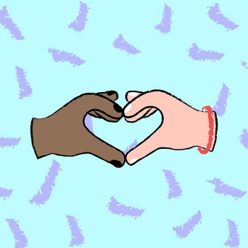 Love hand gesture, diverse people | Free PSD Illustration - rawpixel