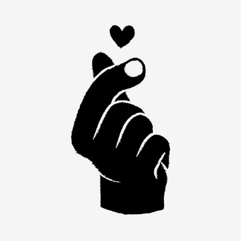 Love hand gesture sticker, Korean | Free PSD Illustration - rawpixel