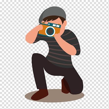 Love Heart, camera man transparent background PNG clipart