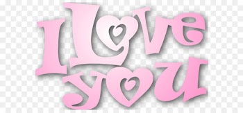 Love Heart Clip art - Valentines Pink I Love You PNG Clipart 