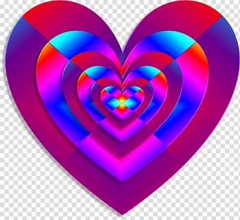 Love Heart Love Heart Romance, purple heart transparent background PNG clipart