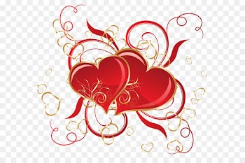 Love Heart Yaaro Yaaro Valentine's Day - Transparent Hearts Decoration PNG Picture 