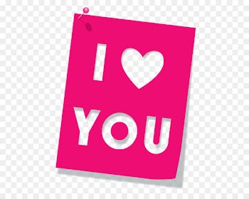 Love Icon Computer file - Pink I Love You PNG Clipart Picture 