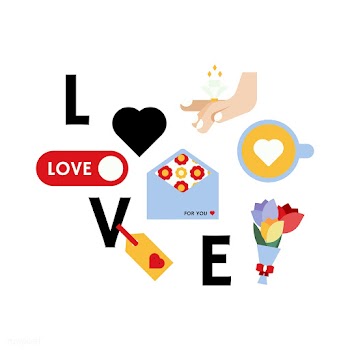 Love icon set | Free stock vector - 559621