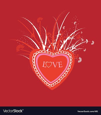 Love illustration vector image