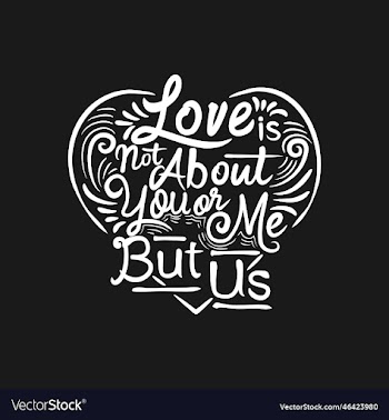 love is not about you or me but us quote