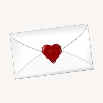 Love letter clipart, illustration vector. | Free Vector - rawpixel