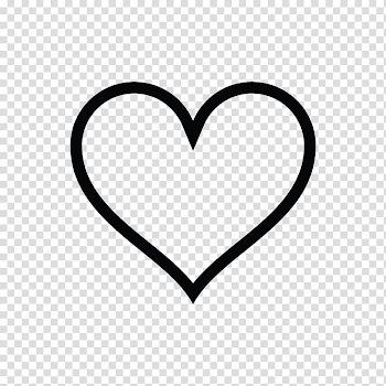Love letter Feeling Desire Writing, Heart Outline, black heart ...