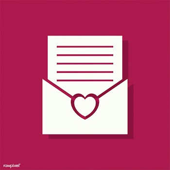 Love letter Valentines day icon | Free stock vector - 425028