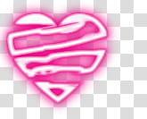 Love Lignts, illustration of pink heart transparent background PNG clipart