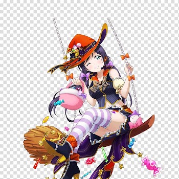 Love Live! School Idol Festival Happy Halloween Nozomi Tojo Love Live! Sunshine!!, Halloween transparent background PNG clipart