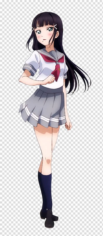 Love Live! Sunshine!! Aqours Anime Drawing, ruby transparent background PNG clipart