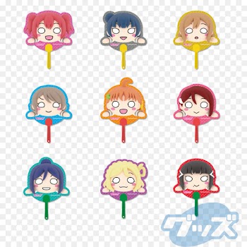 Love Live! Sunshine!! Aqours Mirai no Bokura wa Shitteru yo Happy Party Train - aq design element 
