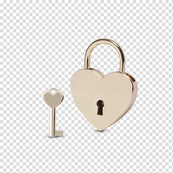 Love lock Gift Heart Padlock, gift transparent background PNG clipart