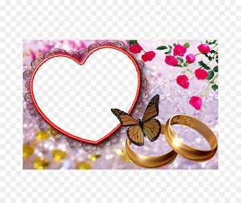 Love Marriage Dia dos Namorados - Valentine's Day Love Frame 