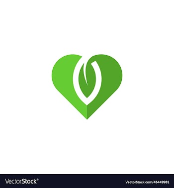 love nature logo designs template leaf