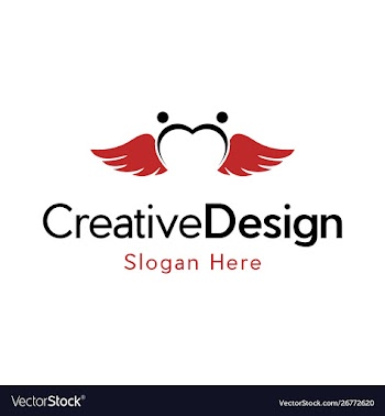 Love people angle creative business logo vector image