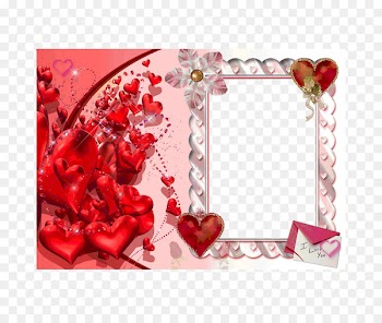 Love Photo Frames Picture frame Film frame Valentines Day - Rose Frame 